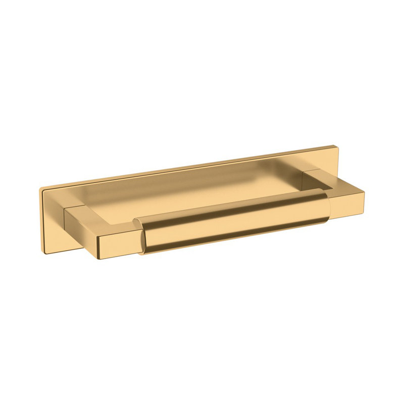 4926 Contemporary Back Plate, Non-Lacquered Brass