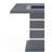 ARIYA DARK GREY BAR TABLE