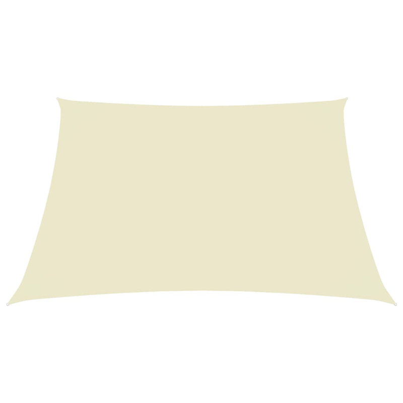 Quonochontaug 2.5 x 3m Rectangle Shade Sail, Cream
