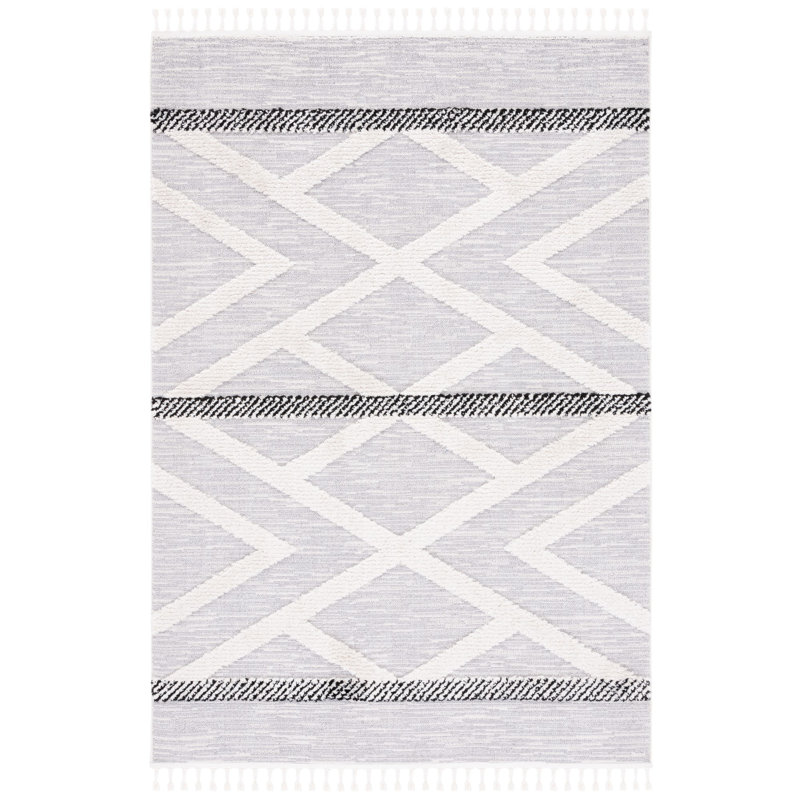 Shiflet Performance Geometric Rug, Rectangle 5'3" x 7'6"