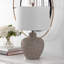 Lampe de table 24 po brune
