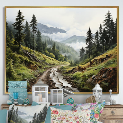 Bertelli " Green Forest Olympic National Park III "
