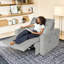 Fauteuil inclinable électrique surdimensionné sans mur Majida-988476996