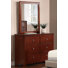 Commode double 6 tiroirs l 48 po avec miroir