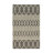 Modern Kilim Black Handmade Wool Area Rug-1585698384
