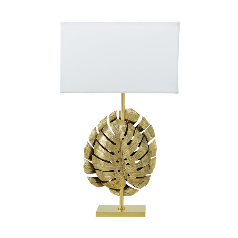 TA Illuminations Table Lamp, Polished Brass