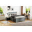 Lit plateforme avec tiroir et deux tablettes-113271232-113271234