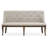 Extendable Rectangular Dining Table With 2 Benches-811010104