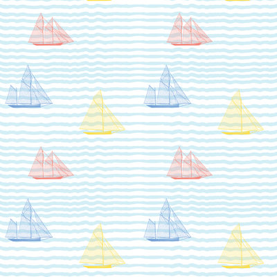 Carreau de papier peint auto-adhésif pour enfants L 10 pi x l 24 po Kids