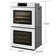 Bespoke 5.1 cu. ft. 7 Series Double Wall Oven with AI Camera, Flex Duo, and Steam Cook