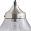 Luminaire suspendu en forme de cloche en orme