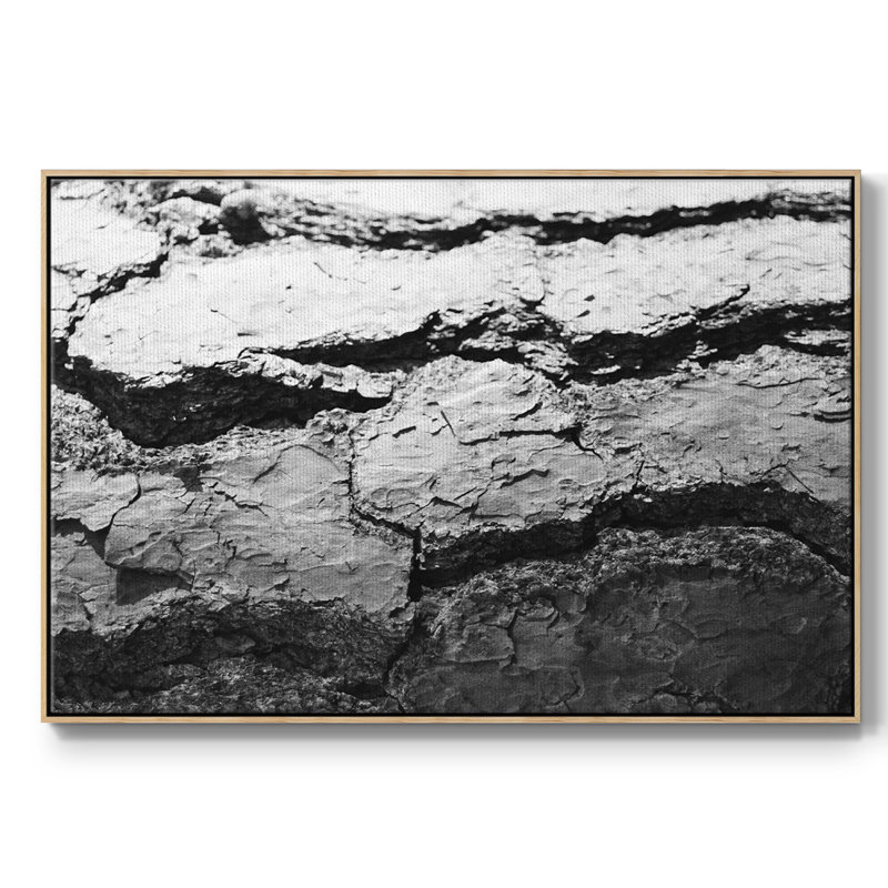 Found Textures IV - reproduction d'un seul cadre photo sur toile, H 25 po x l 37 po x P 2 po