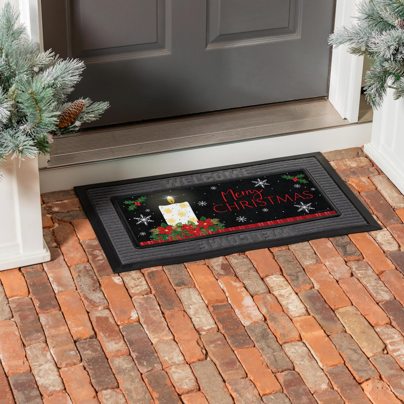 Merry Christmas Candle Sassafras Switch Mat