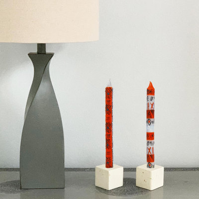 Unscented Taper Candle
