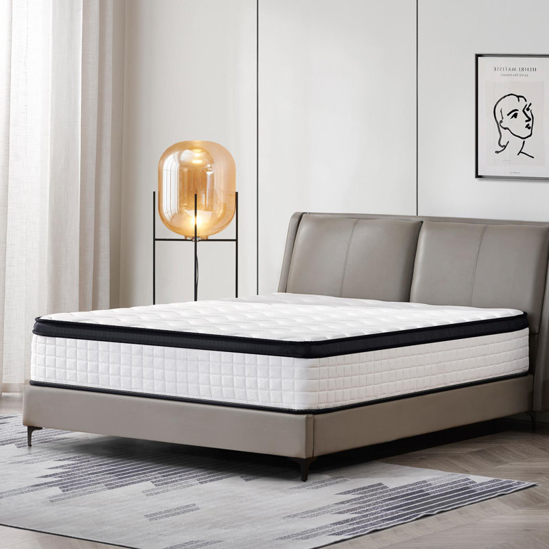 Matelas hybride pleine grandeur avec mousse à mémoire de forme et ressorts ensachés individuellement, 12 po | Idée de cadeau