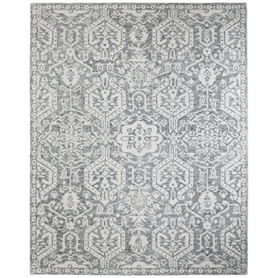 Tapis gris Brockington