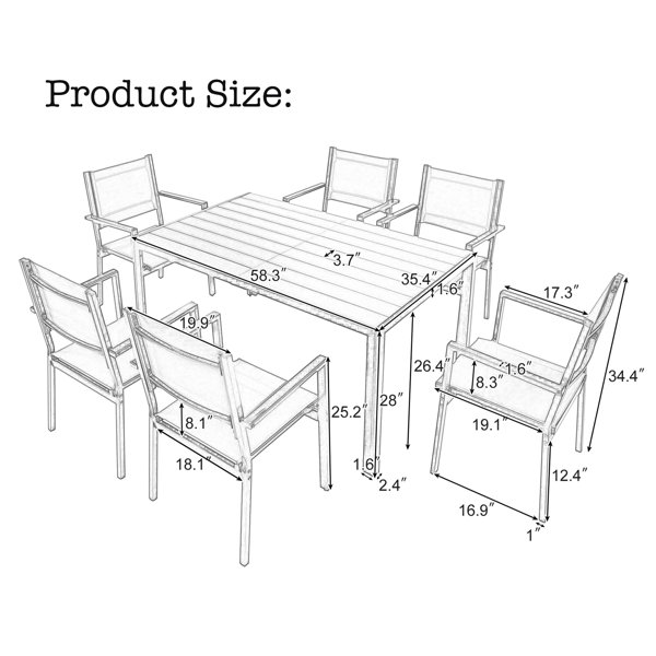 Dimensions du produit