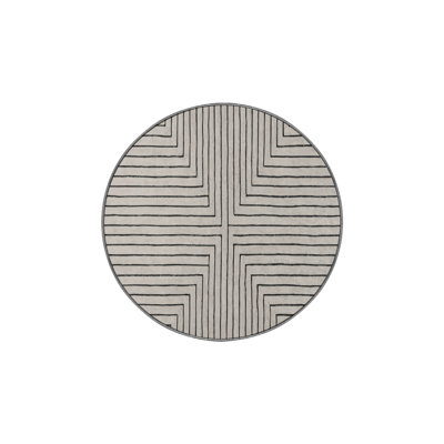 Machine Washable Gray Area Rug