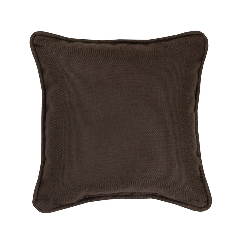 Coussin Coral Time, Brun
