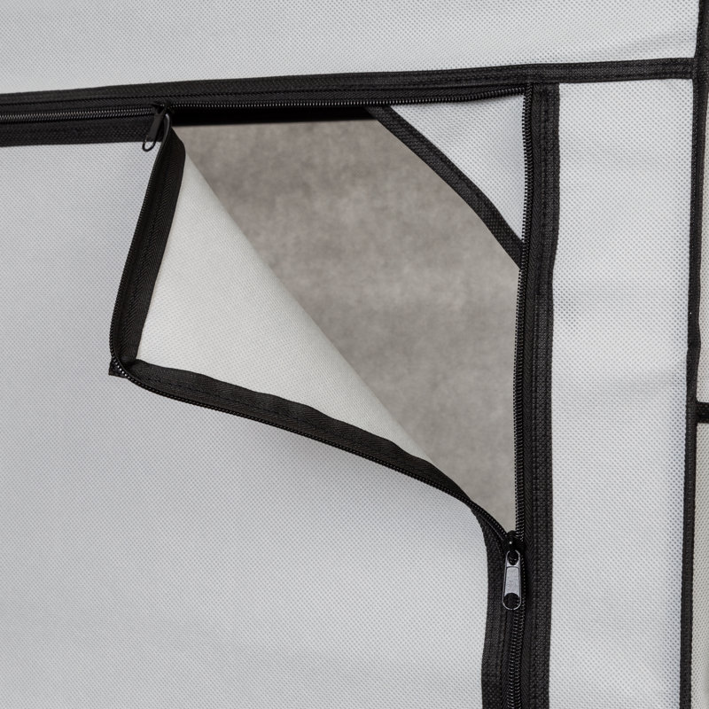 Allani 27.17'' Metal Portable Wardrobe