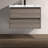 Delly 30 " W Wall Mounted 1 Single Vanity Bathroom Vanity With Engineered Stone Top-1708745771