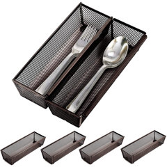 Utensil Storage, Tiered Double Combination Drawer for 30 or 36