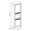 Camilla 2 Door Manufactured Wood Wardrobe