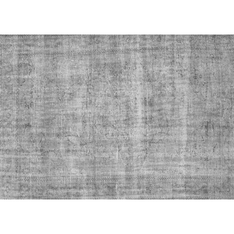 Tapis gris tissé à la machine Yasine, Rectangle 4 pi x 6 pi