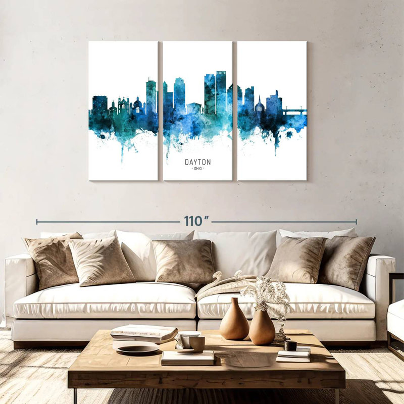 Dayton Ohio Skyline III