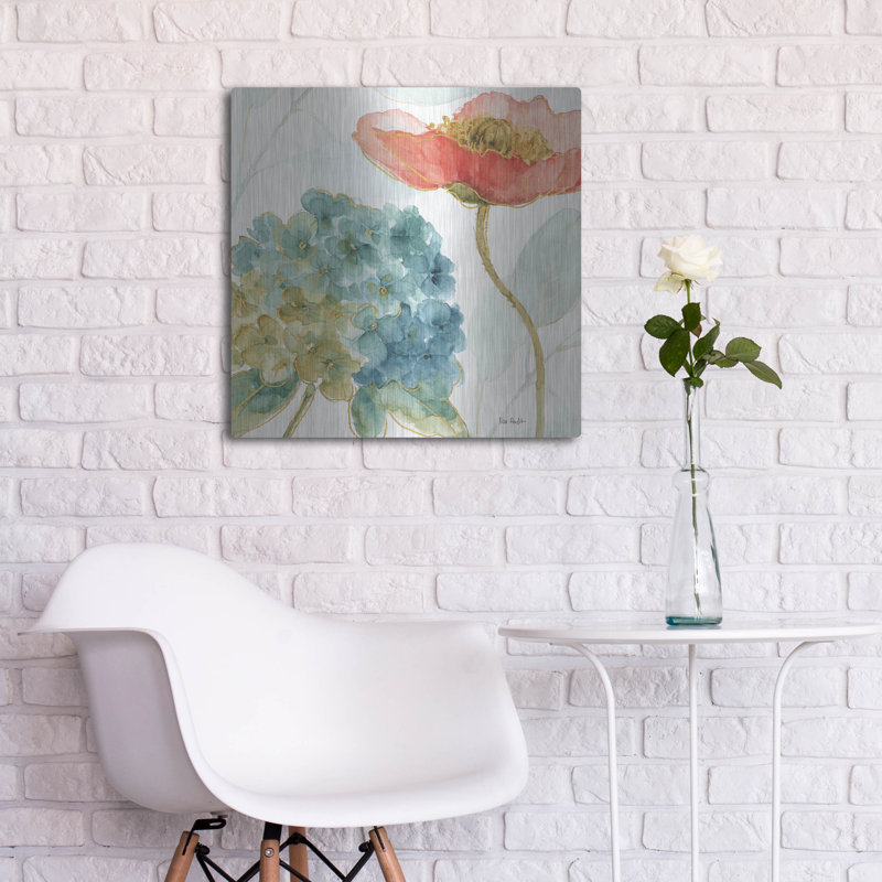 «Rainbow Seeds Flowers IV» par Lisa Audit, H 24 po x l 24 po