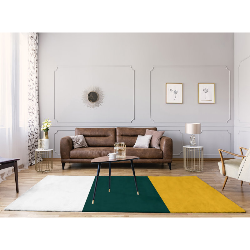 Chenille Striped Indoor Rug, Rectangle 5' x 7'
