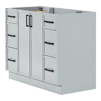 Ariel Kelley 42 Inch Single Sink Base Cabinet In