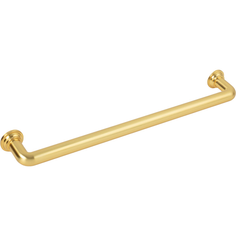 Davis Bar Pull, 18", Brushed Gold