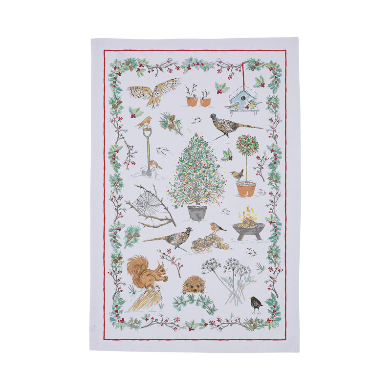 Floral Tea Towel Kitchen Towel