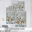 Série FLORAL CCL III - Toile tendue avec châssis de qualité supérieure - Prêt à être accroché-238019337