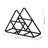 Triangular Napkin Holder Black