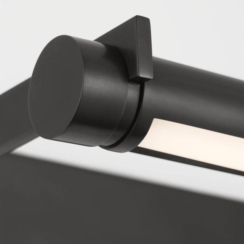 Katan Dimmable LED Wall Mount Picture Light,  Bronze, 2.8" H x 17" W x 8.3" D