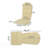 MALIBU ADIRONDACK CHAIR CUSHION, Water-Resistant And Comfortable Outdoor Seating Accessory
