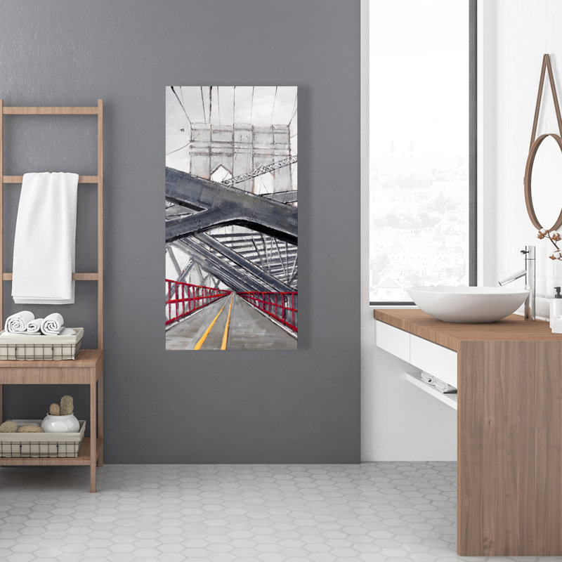Under the Brooklyn Bridge Canvas | City Bridge Home Decor