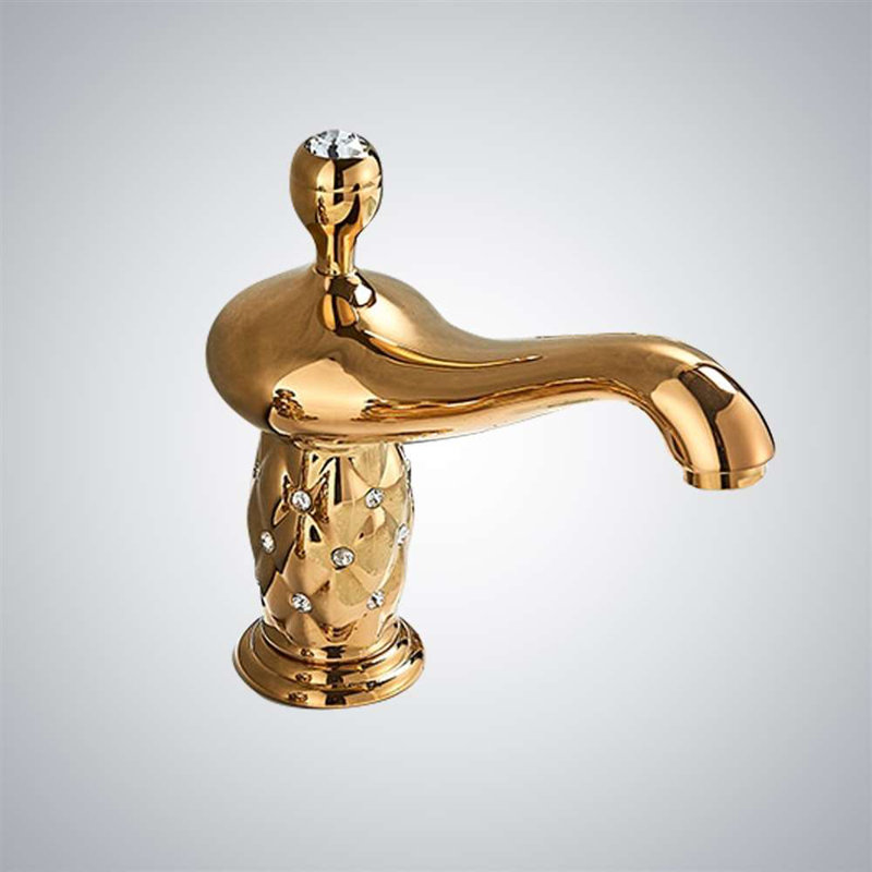 Robinet à capteur automatique commercial Dijon Gold
