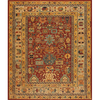 Discovery Hand Knotted Wool Area Rug