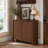 31.5" Solid Wood Veneer Accent Cabinet-123328749