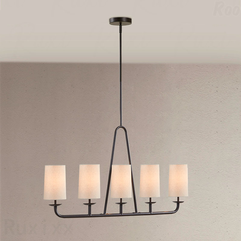Chandelier - 5-Light Configuration, Linear Design