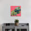 Island Botanica I Affiche murale abstraite et vibrante représentant une plante tropicale-133972520