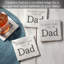Paquet de 4 sous-verres en pierre tombée Thirstystone Dad Favorite