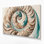 Coastal Conch Collection Beige Canvas Wall Art