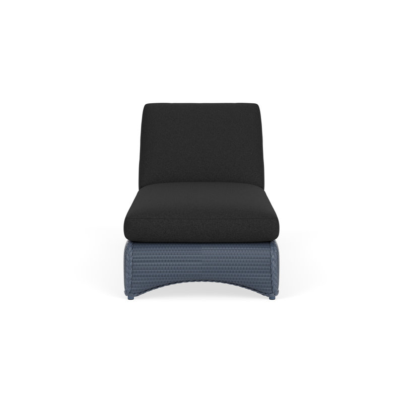 Loom Outdoor Chaise Lounge, Denim Blue, Deering Cadet