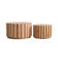 Ensemble de 2 tables basses gigognes 19,7 "+ 27,5"-130837439-130837440
