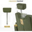 Luxurious Barber Chair with Hydraulic Pump and Adjustable Recliner Inbox-1604256683