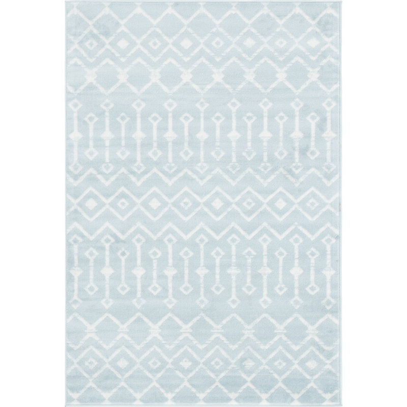 Moroccan Area Rug, Rectangle 122 x 183cm